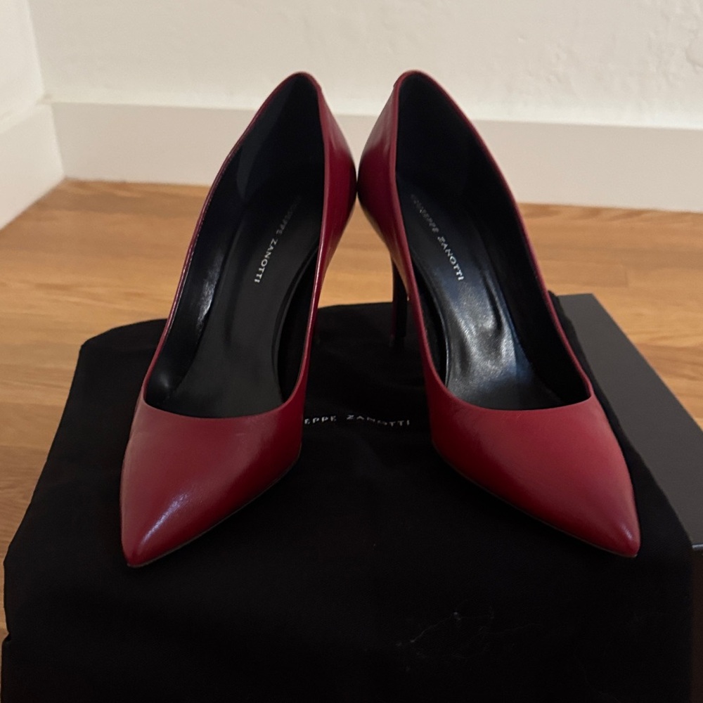 Giuseppe Zanotti Burgundy Heels